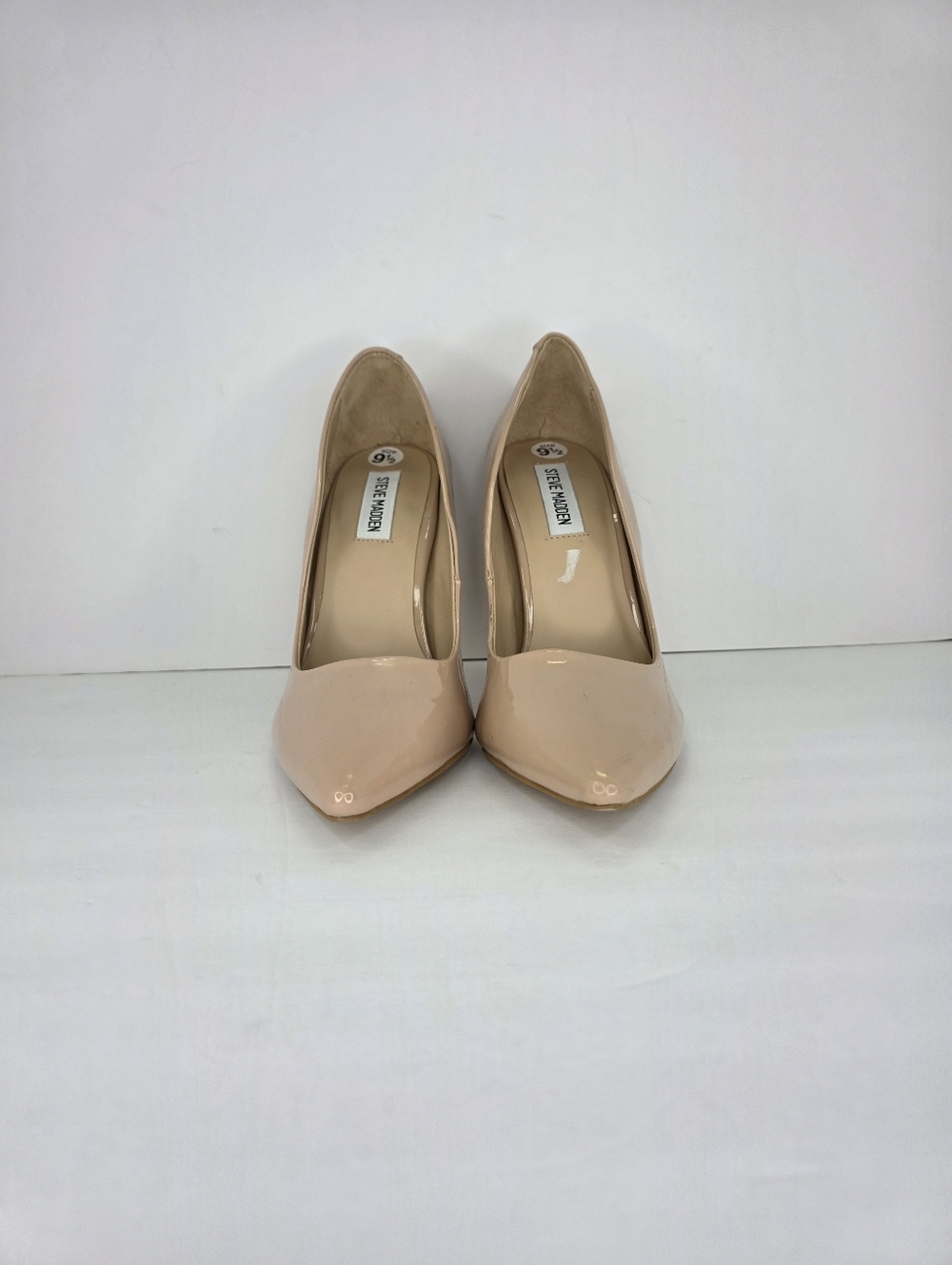 Steve Madden Women’s Klory Stiletto Camel Patent Leather Style Pumps Size 9.5M - Picture 5 of 16